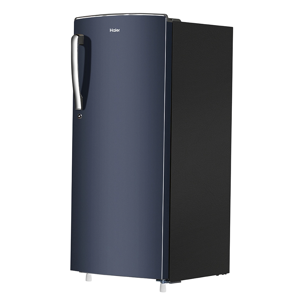 Haier 205L 2 Star Direct Cool Single Door Refrigerator with Toughened Glass Shelf HRD-2262BGK-N